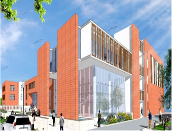 G.B. School – Institutional facade by ADI Facades, Noida (U.P.)