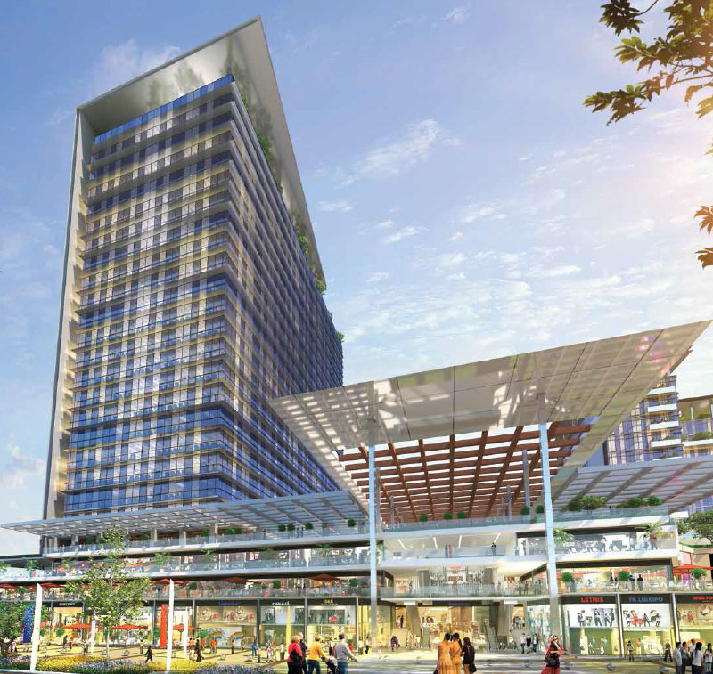 M3M Broadway – Retail & Commercial facade by ADI Facades, Sector-71, Gurgaon